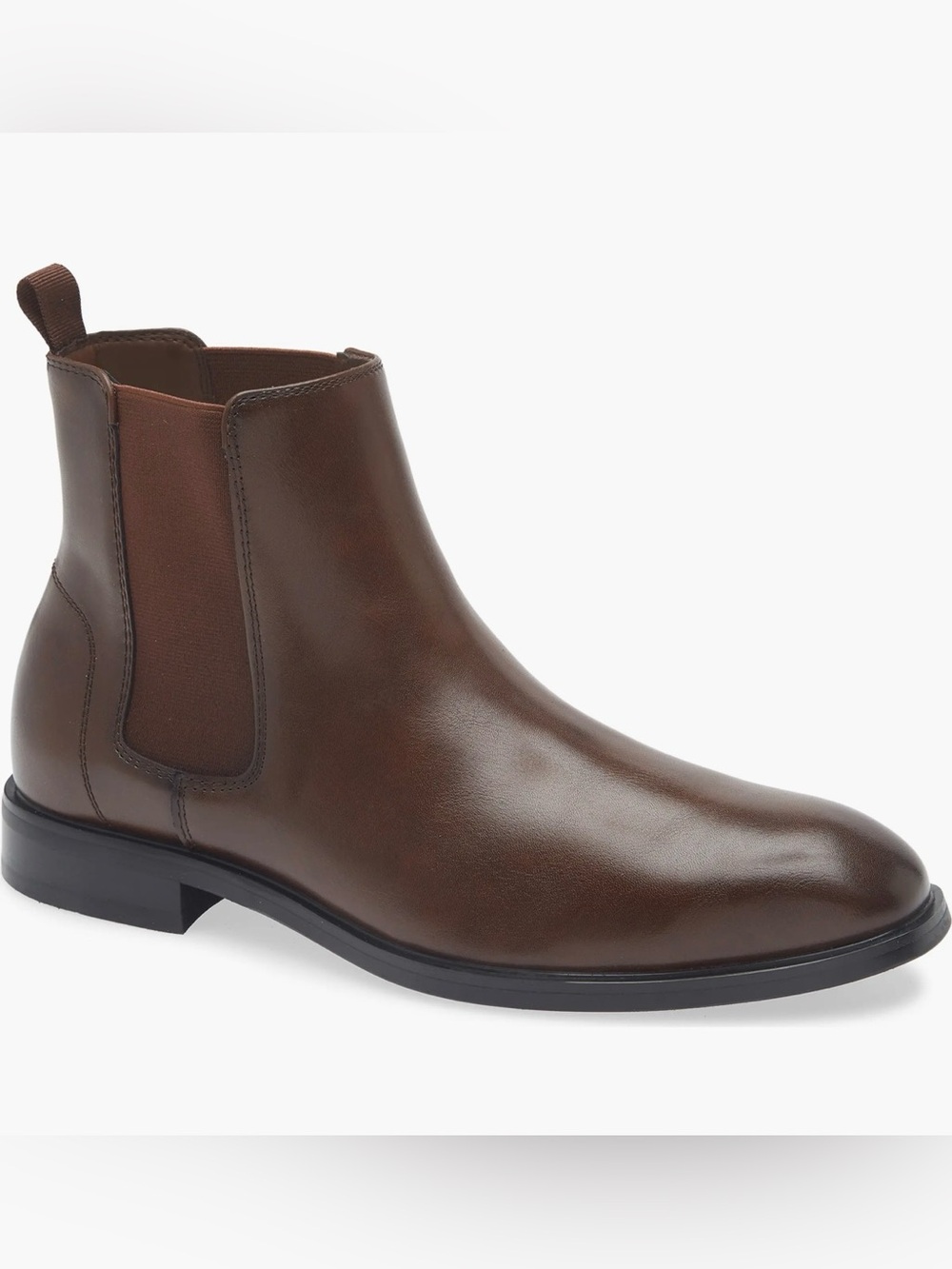 Abound Men's Brown Leather Chelsea Boot brand new no tag size 10